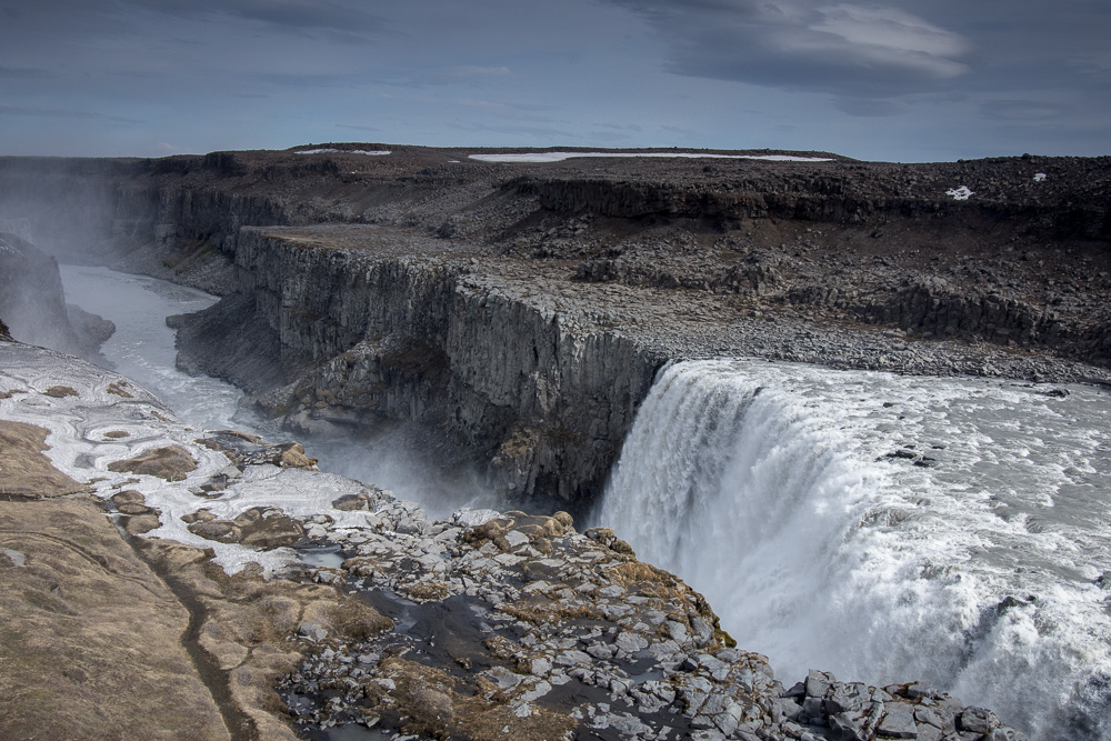 vodopád Dettifoss na Islandu