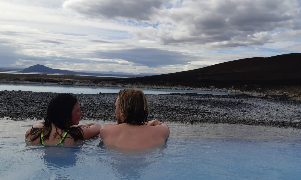 relaxace v termále Mývatn Nature baths