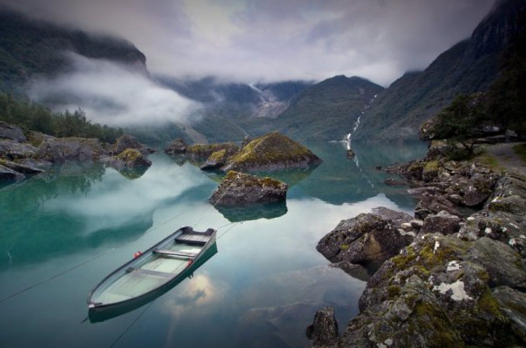 Norsko: Jezero Bondhusvatnet